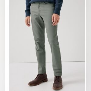 Pact Organic Stretch Twill Five Pocket Pants, Medium, Shadow Green